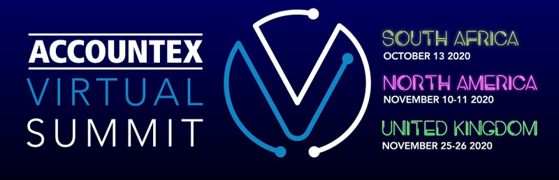 Accountex Virtual Summits go Global logo