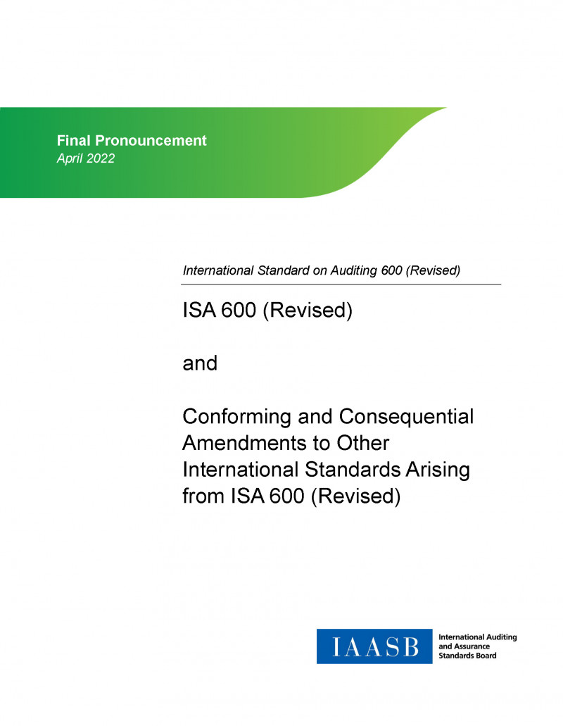 IRBA adopts Revised ISA 600 logo