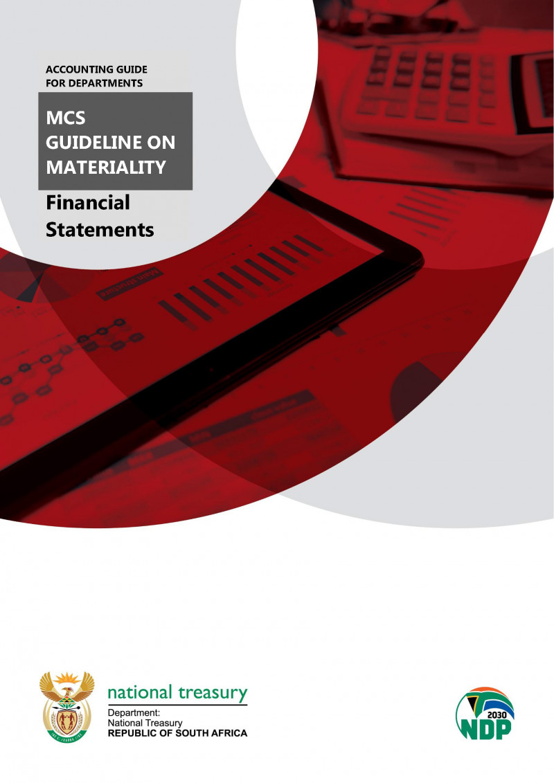 Guideline on Materiality: Modified Cash Standard logo