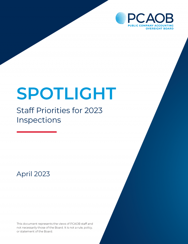 2023 Inspections Priorities logo